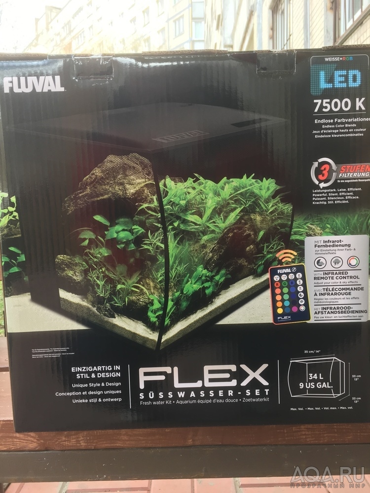 HAGEN FLUVAL Flex 34...ещё одна история