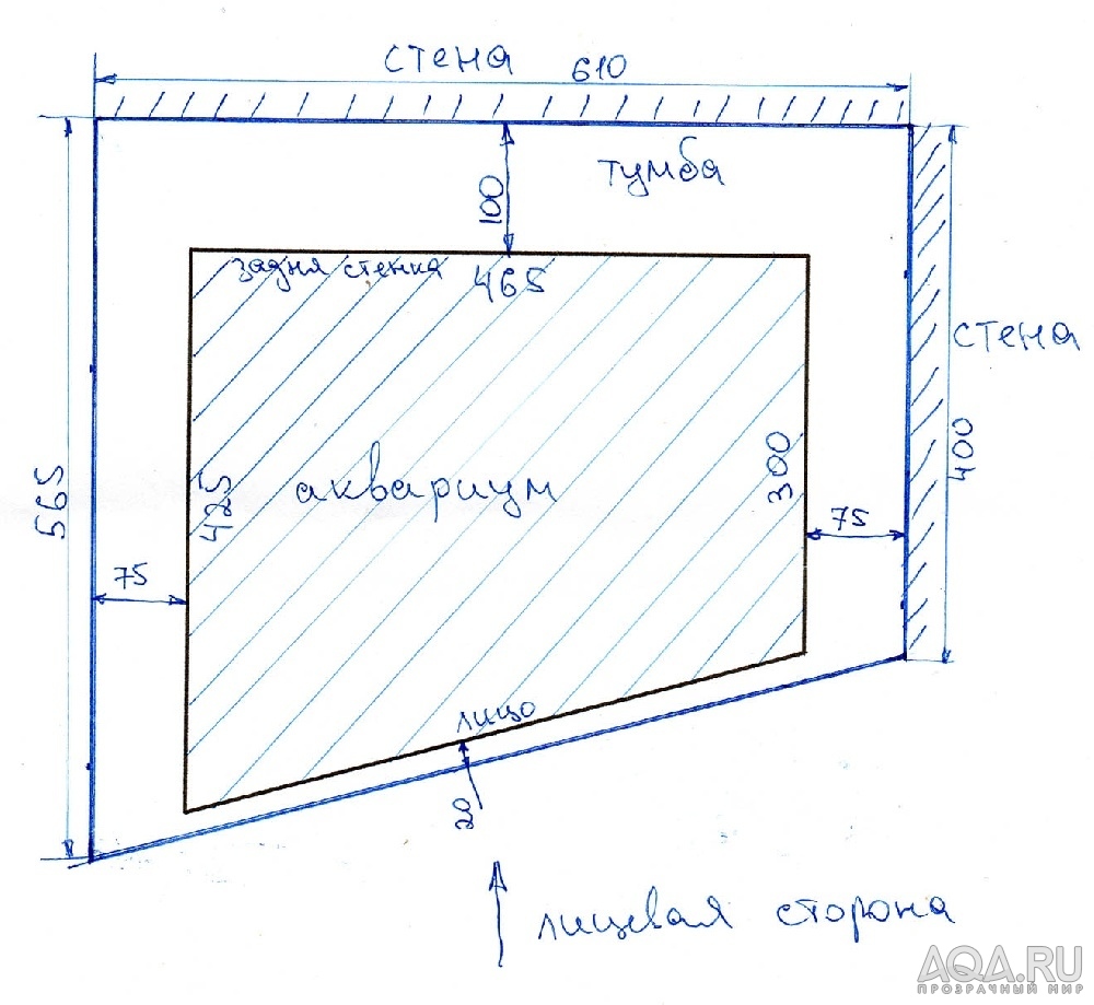 Тумба с акв