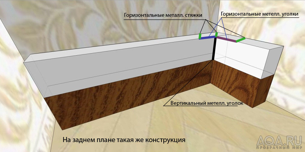 Аквариум со стяжками (общ. вид)