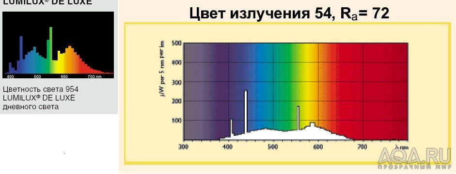 спектра 954 и 54