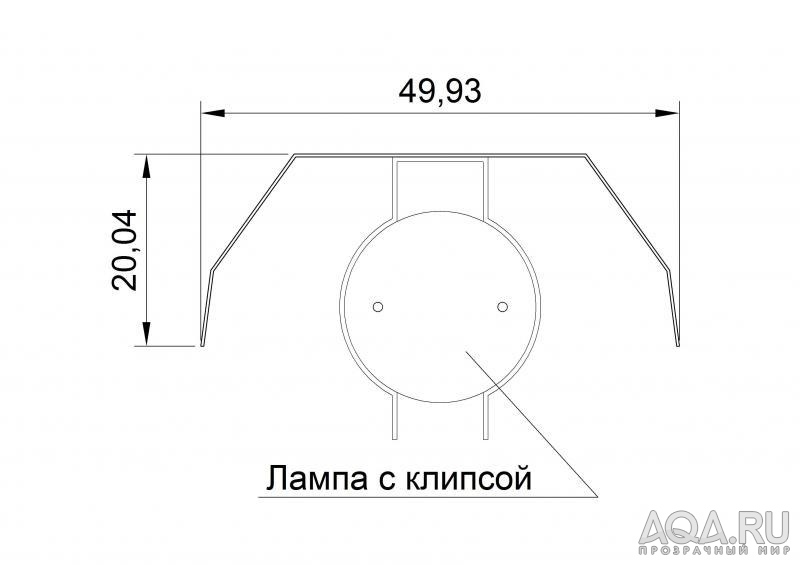 Схема отражателя