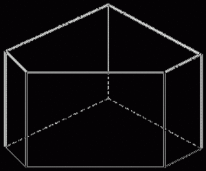 Аквариум Карон 240 л прямоугольный (120х40х56) см