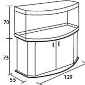 Тумба под аквариум 200 литров чертеж